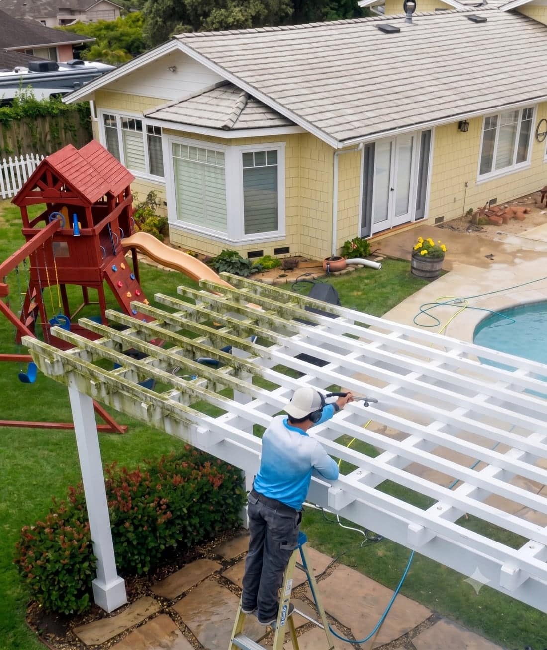 Soft Washing in Santa Barbara, CA by Goleta Pressure Washing